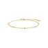 Gold Multi Rhombus Station Bracelet